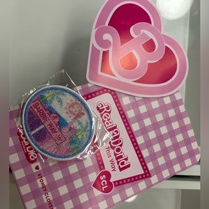 Stoney clover lane x Barbie the movie Barbie way glitter patch